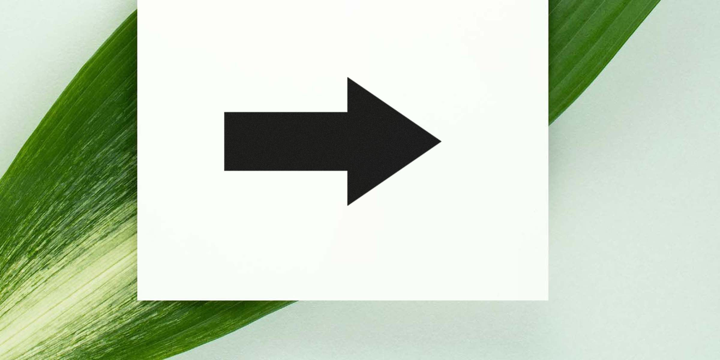 Right-pointing black arrow on a white square.