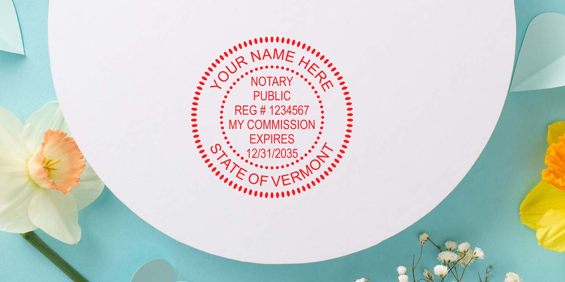 Upgrade Your Supplies with a Vermont Notary Public Seal