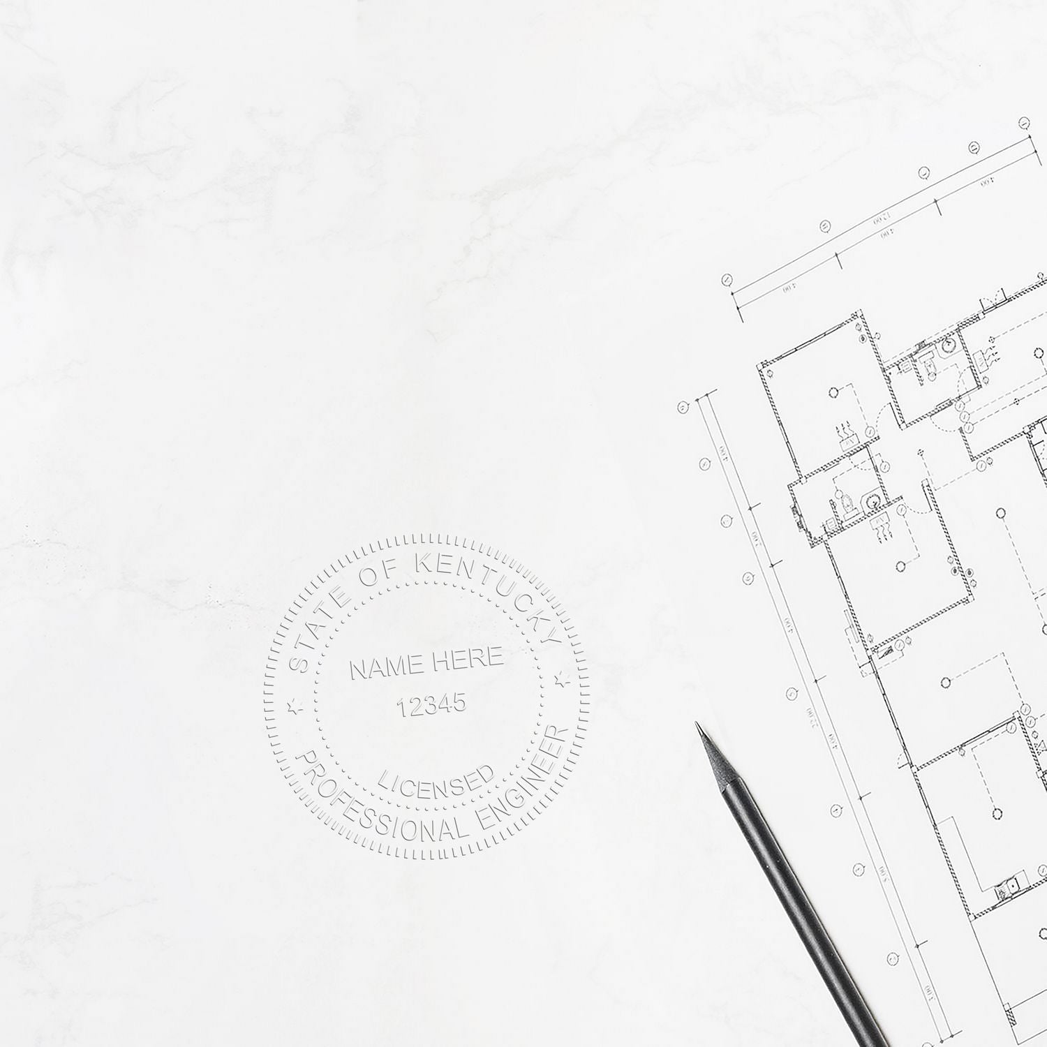 Kentucky Professional Engineer Seal Embosser