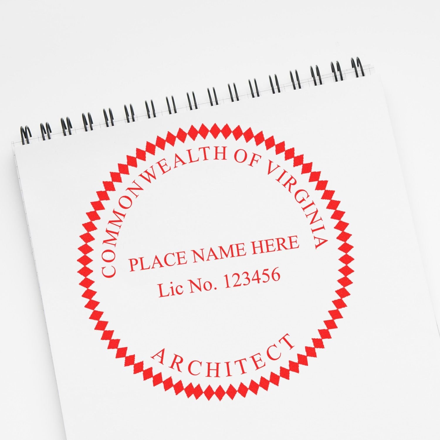 Image of a notebook with a red architect seal stamp, titled Empowering Architects: How Architect Seals Shape the Industry Feature Image .