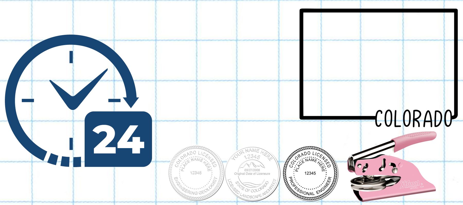 State of Colorado Stamps and Seals