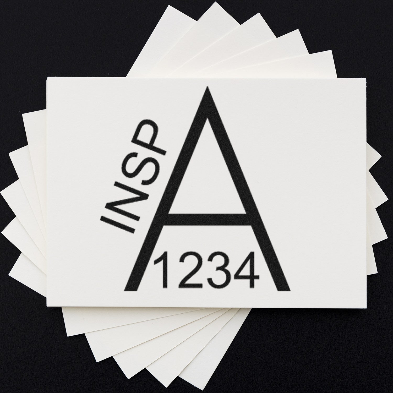 Standard Size Wood Handle Inspection Approval Rubber Stamp 3/4 Diameter - Engineer Seal Stamps