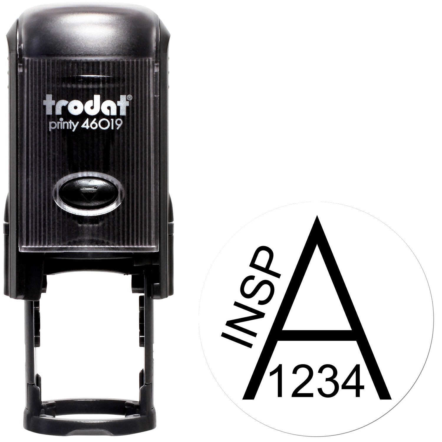 Standard Size Self-Inking Inspection Approval Stamp 3/4 Diameter - Engineer Seal Stamps