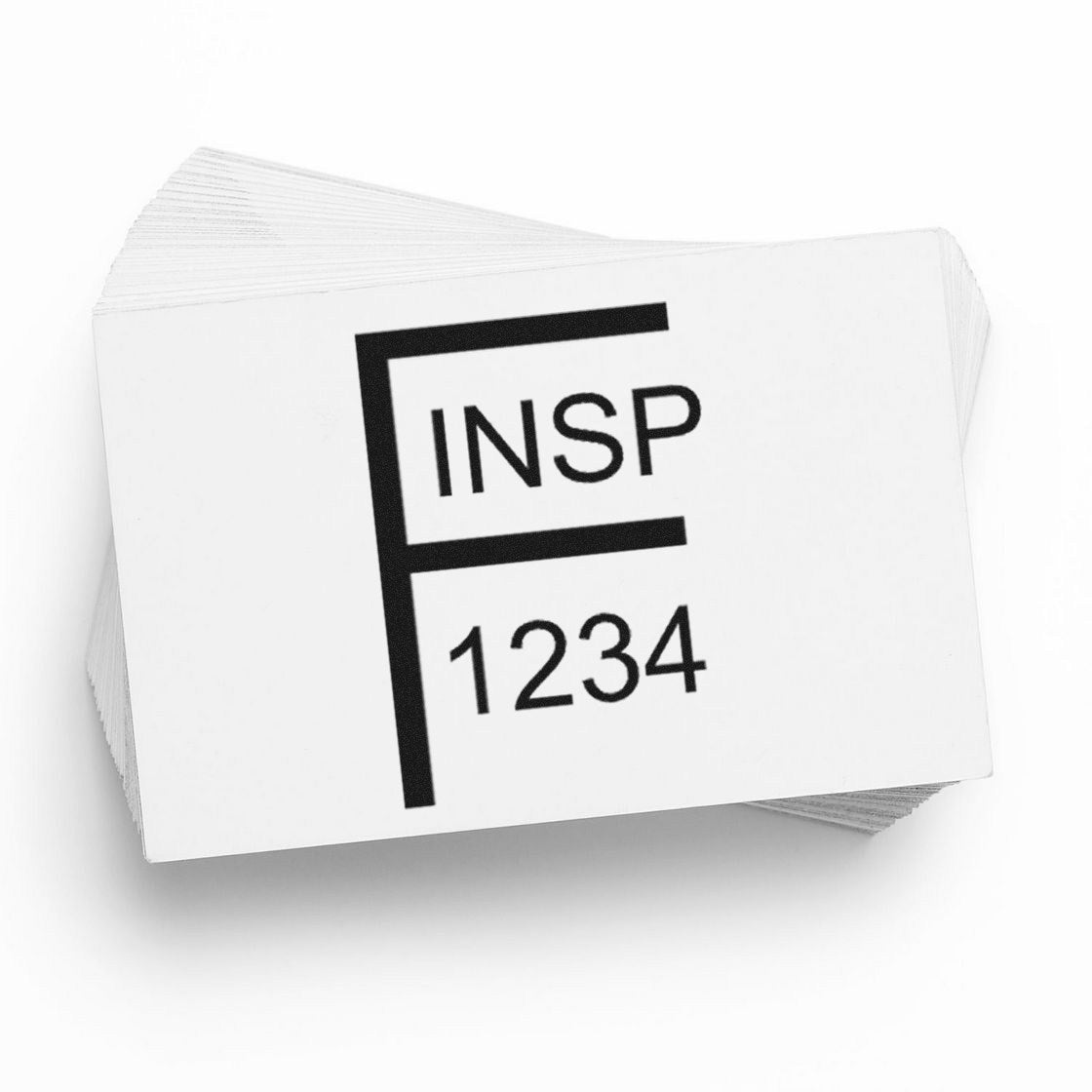 Standard Size Wood Handle Failed Inspection Rubber Stamp 3/4 Diameter - Engineer Seal Stamps