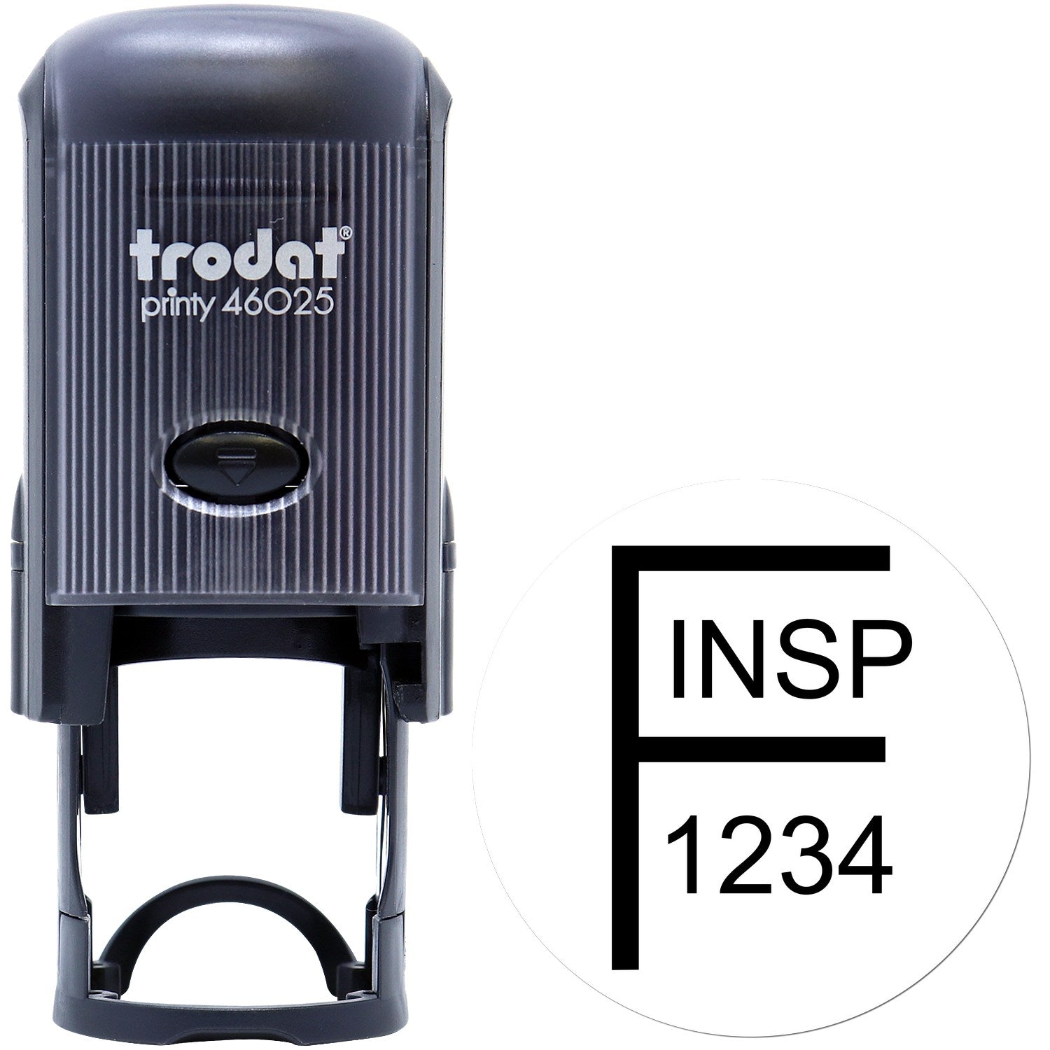 Large Self-Inking Failed Inspection Self-Inking Stamp 1 Inch Diameter - Engineer Seal Stamps