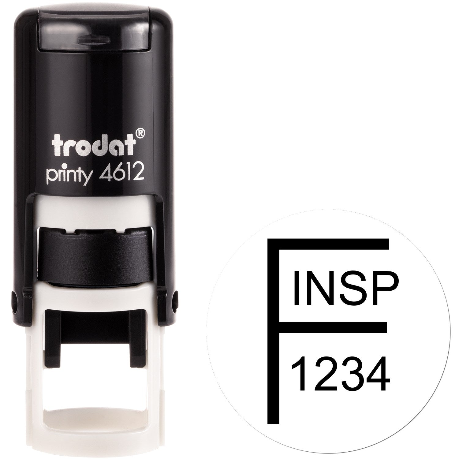 Extra Small Self-Inking Failed Inspection Stamp 1/2 Diameter - Engineer Seal Stamps