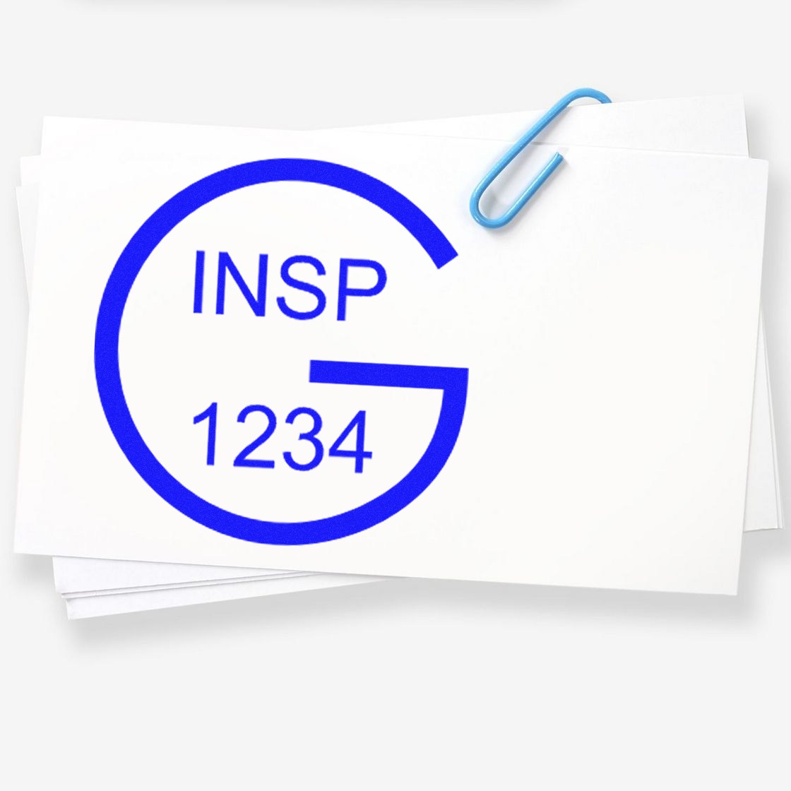 Extra Small Wood Handle Good Inspection Approval Rubber Stamp 1/2 Diameter - Engineer Seal Stamps