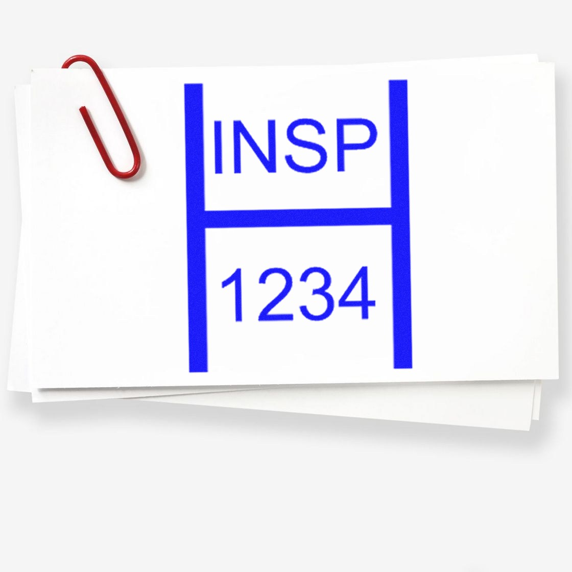 Large Self-Inking Quality Checked Self-Inking Stamp 1 Inch Diameter - Engineer Seal Stamps