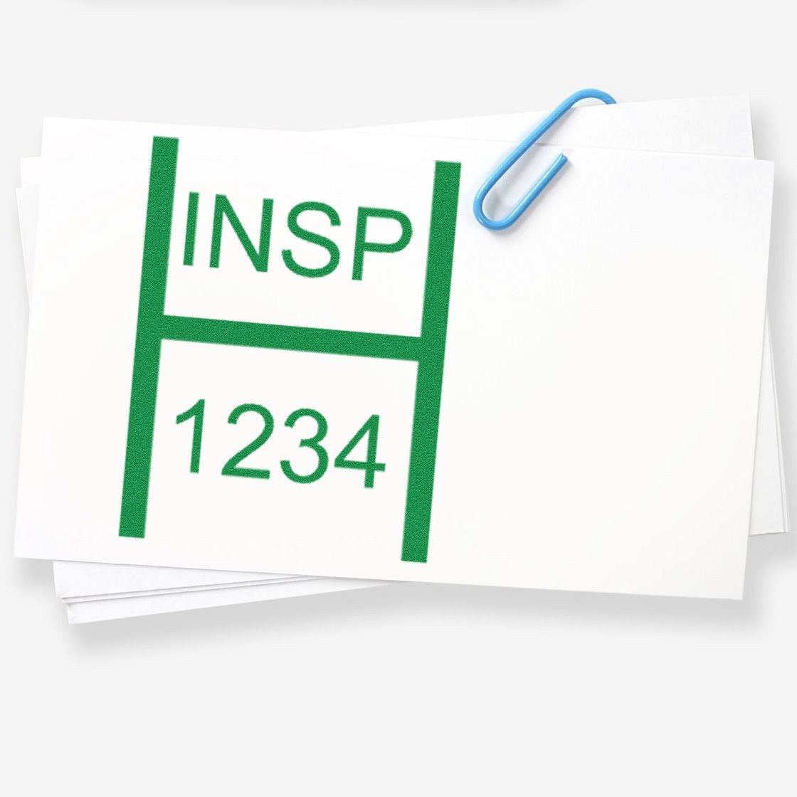 Large Self-Inking Quality Checked Self-Inking Stamp 1 Inch Diameter - Engineer Seal Stamps