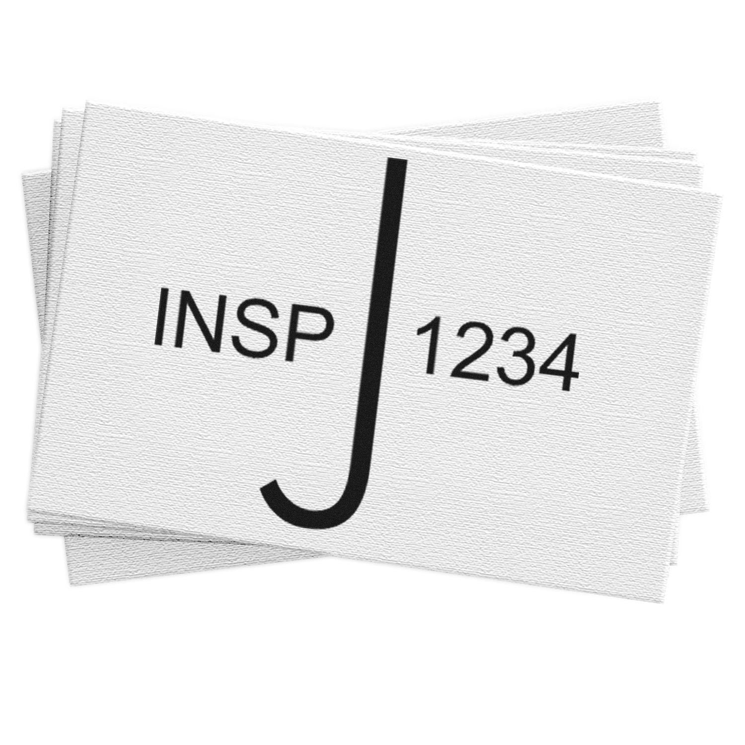 Standard Size Wood Handle Inspected Rubber Stamp 3/4 Diameter - Engineer Seal Stamps