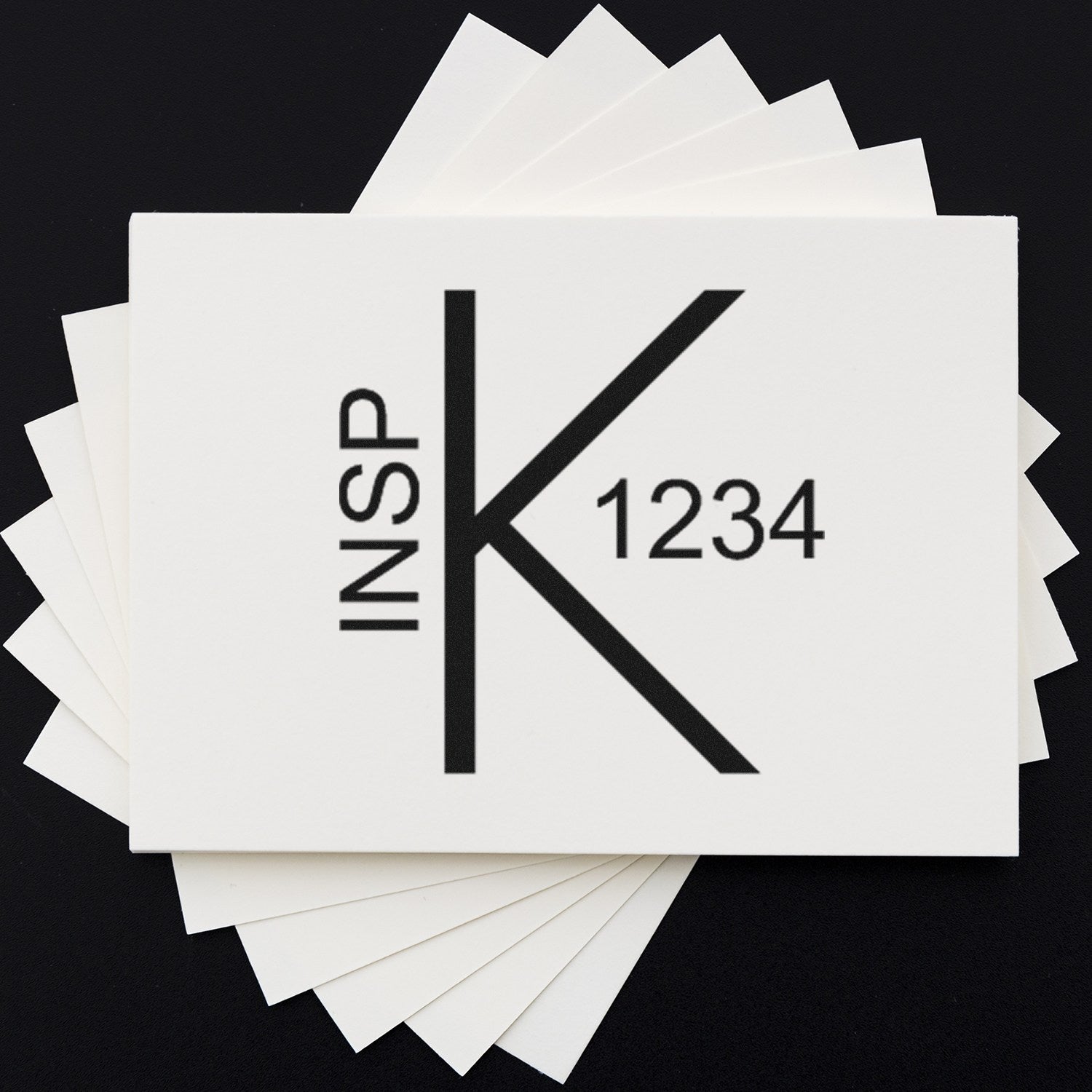 Extra Small Self-Inking Hold for Inspection Stamp 1/2 Diameter - Engineer Seal Stamps