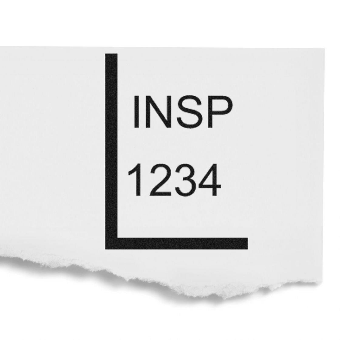 Extra Small Self-Inking Lead Inspection Stamp 1/2 Diameter - Engineer Seal Stamps