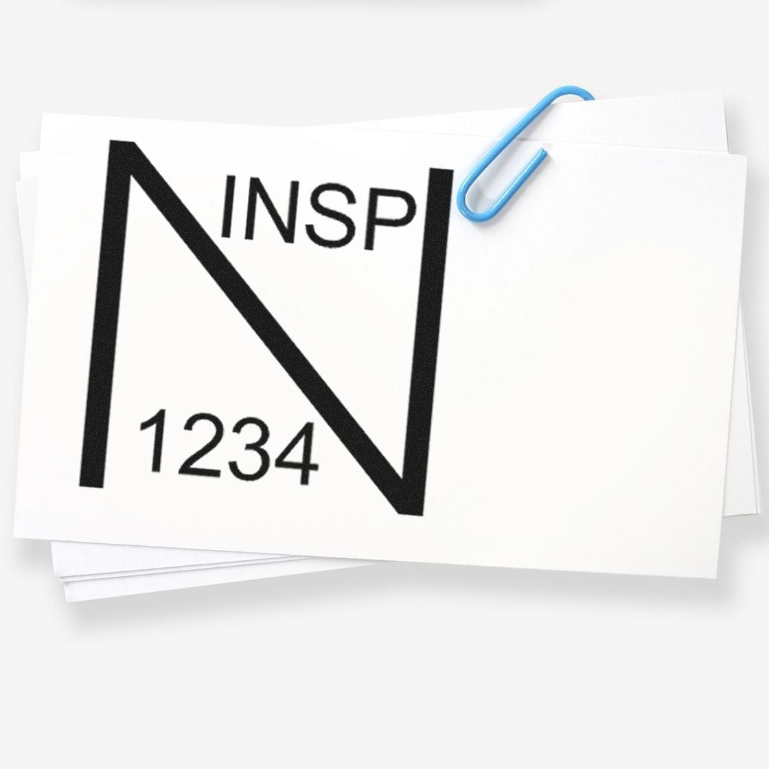 Large Self-Inking Need Quality Checked Self-Inking Stamp 1 Inch Diameter - Engineer Seal Stamps