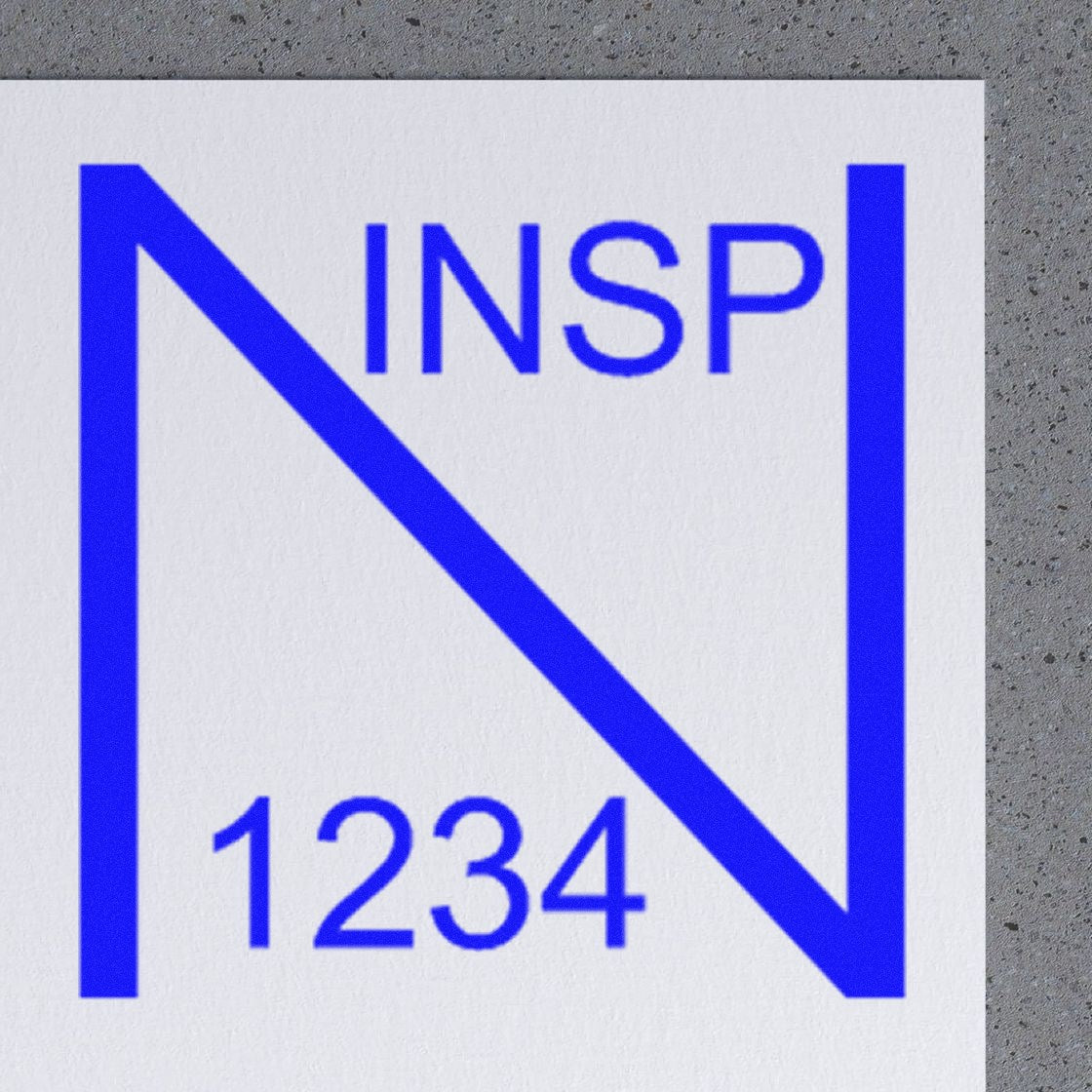 Large Self-Inking Need Quality Checked Self-Inking Stamp 1 Inch Diameter - Engineer Seal Stamps