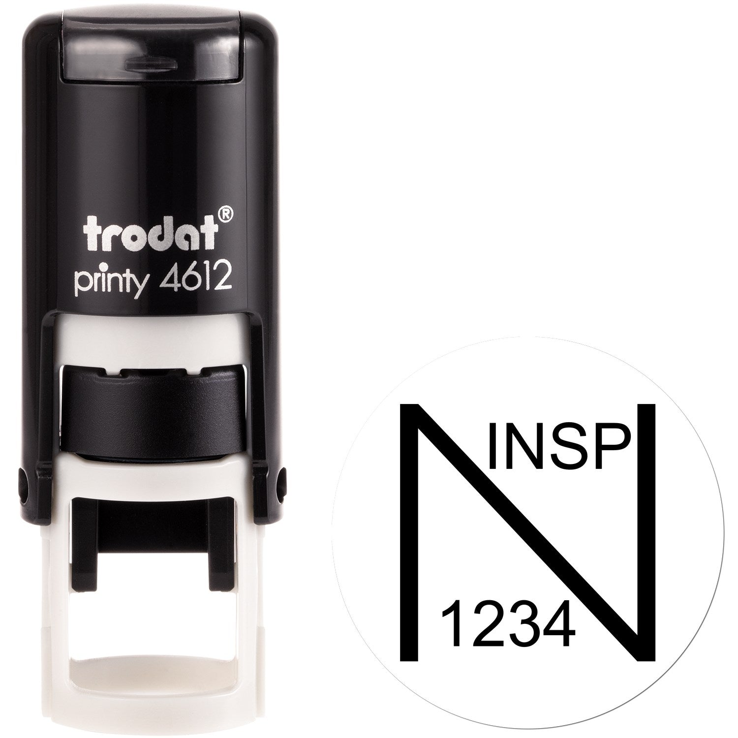 Extra Small Self-Inking Need Quality Checked Stamp 1/2 Diameter - Engineer Seal Stamps
