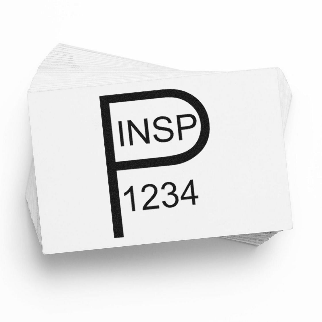 Standard Size Wood Handle Passed Inspection Status Rubber Stamp 3/4 Diameter - Engineer Seal Stamps