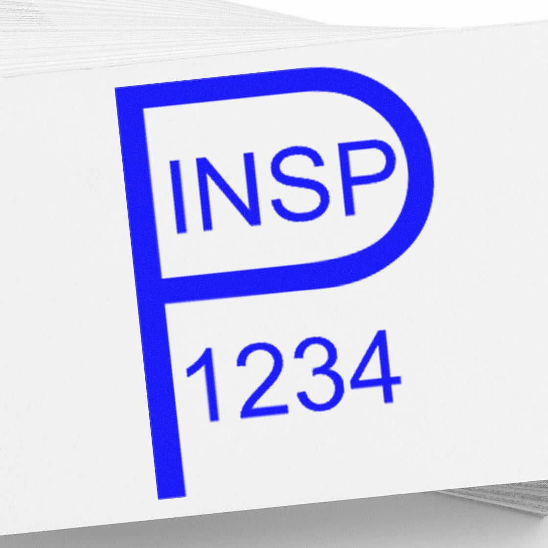 Extra Small Wood Handle Passed Inspection Status Rubber Stamp 1/2 Diameter - Engineer Seal Stamps