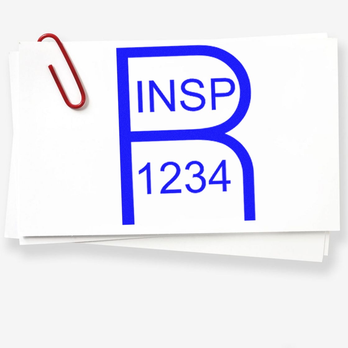 Large Self-Inking Ready Tested Self-Inking Stamp 1 Inch Diameter - Engineer Seal Stamps