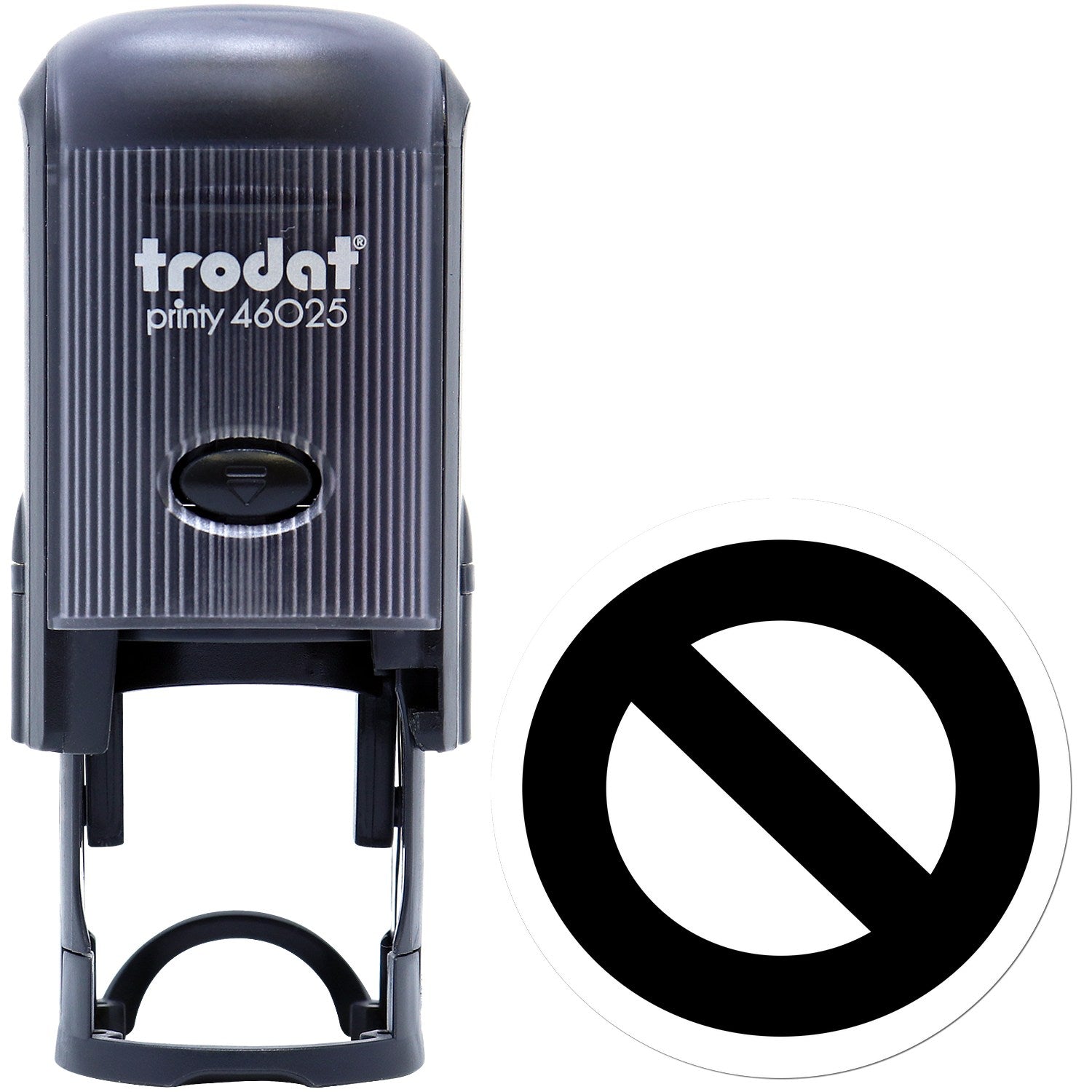 Large Self-Inking Inspection Rejected No Entry Self-Inking Stamp 1 Inch Diameter - Engineer Seal Stamps