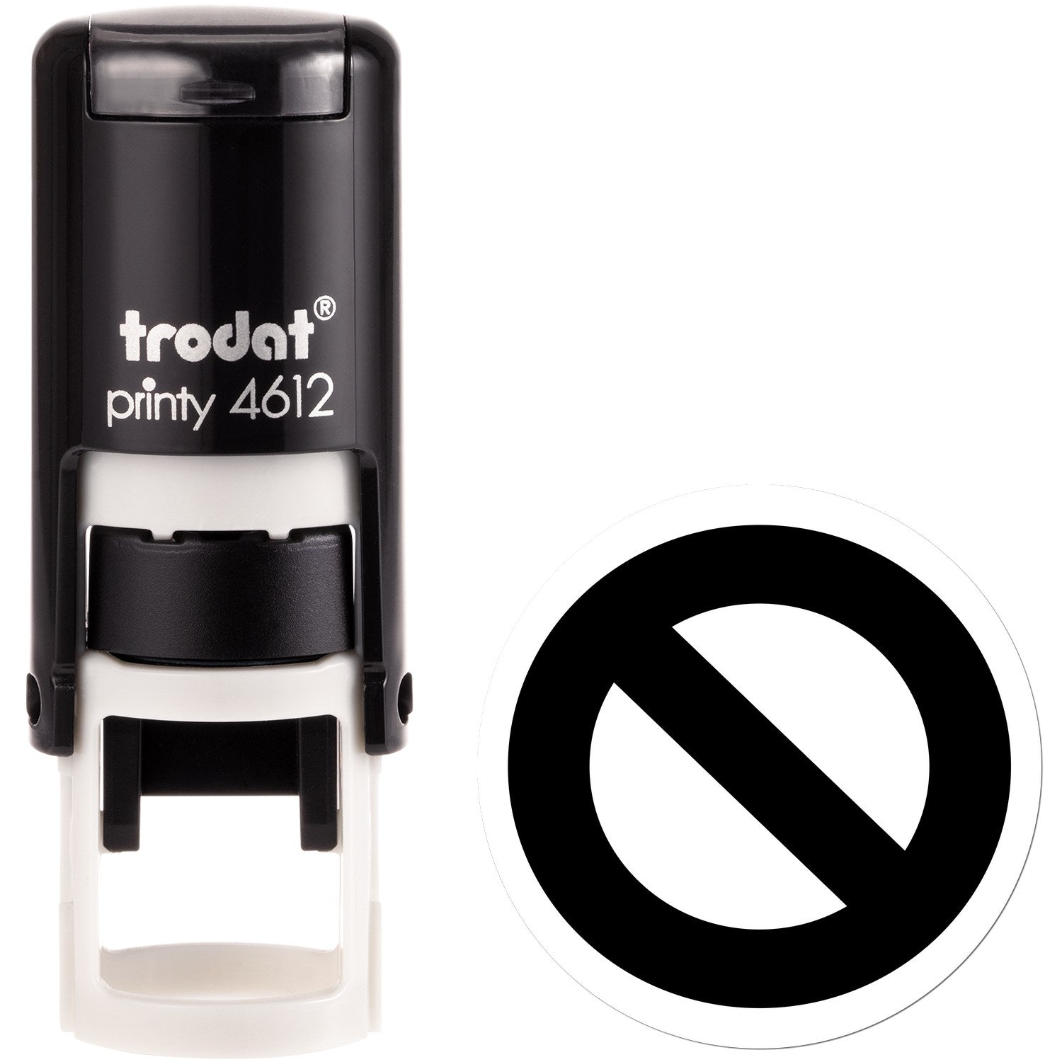 Extra Small Self-Inking Inspection Rejected No Entry Stamp 1/2 Diameter - Engineer Seal Stamps