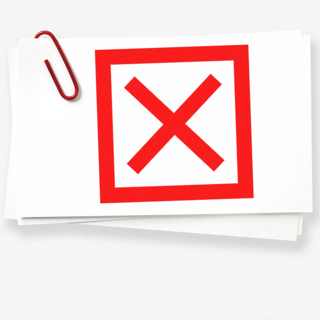 Extra Small Self-Inking Inspection Rejected X Mark Stamp 1/2 Diameter - Engineer Seal Stamps