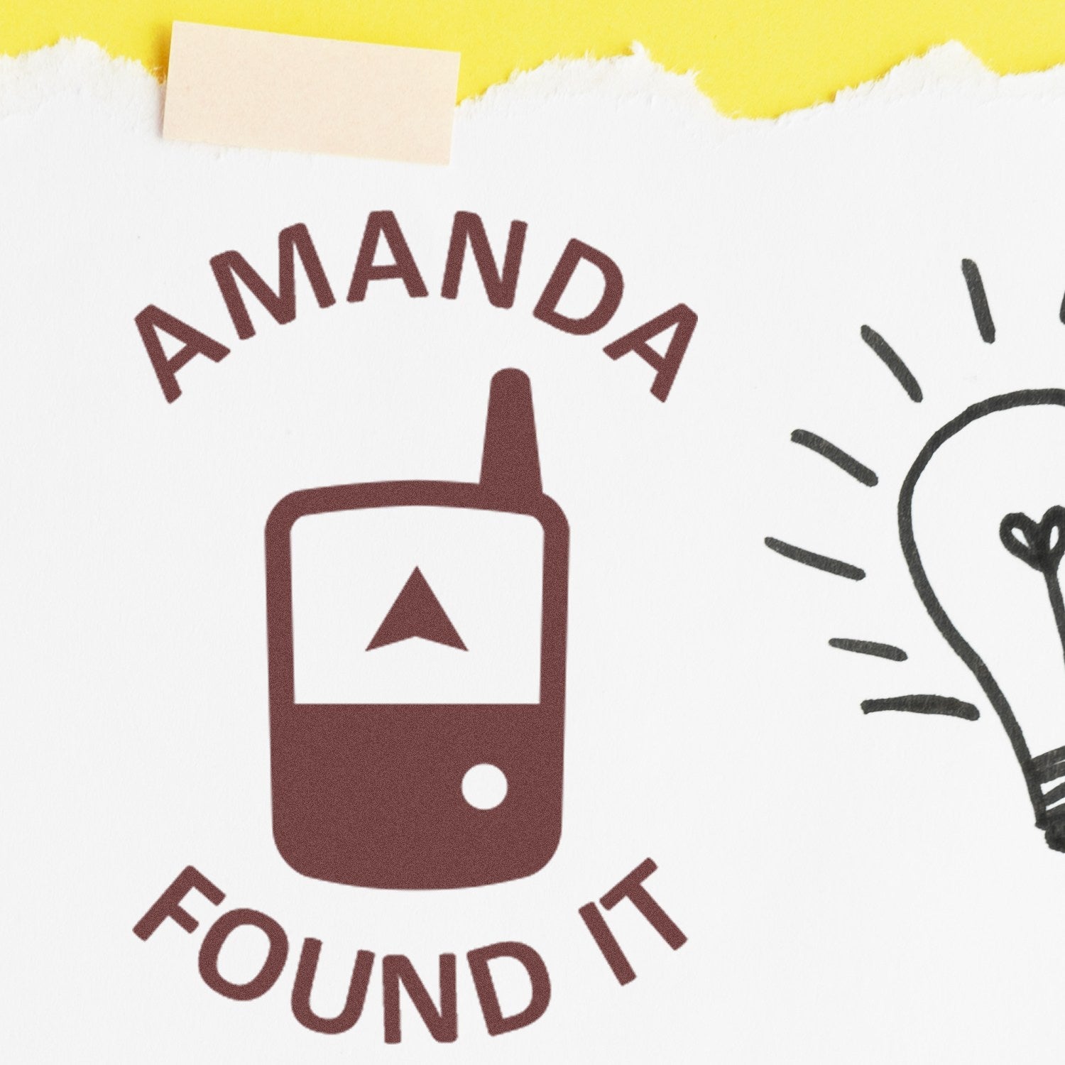 Self-Inking Geogadget Success Geocaching Log Stamp - Engineer Seal Stamps