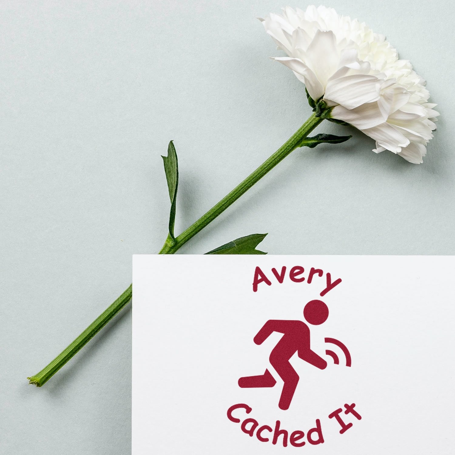 Self-Inking Geo-Fast Tracker Stamp Geocaching Log Stamp - Engineer Seal Stamps