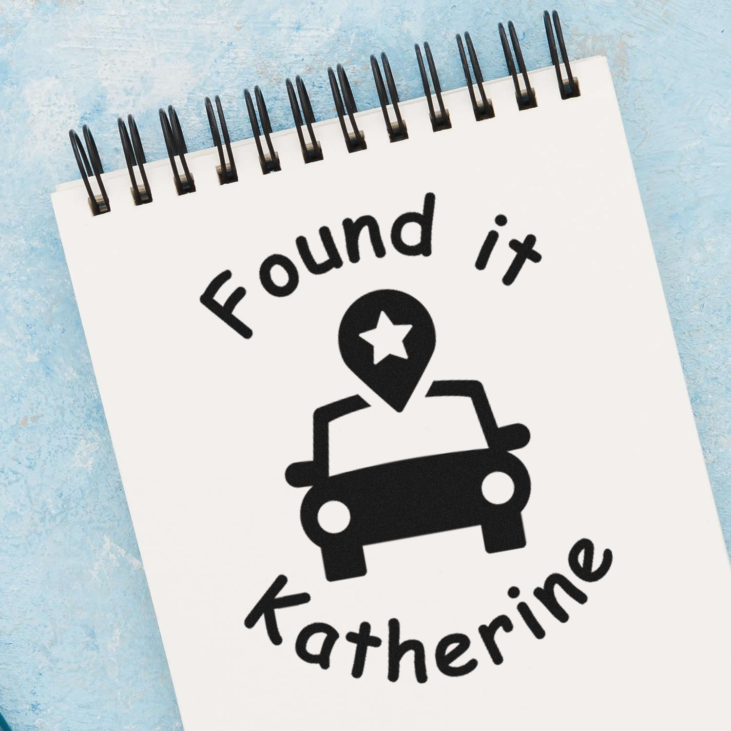 Self-Inking Cache Cruising Geocaching Log Stamp - Engineer Seal Stamps