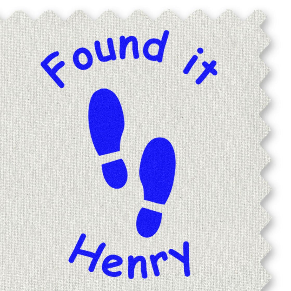 Wood Handle Geo Footprint Find Geocache Stamp - Engineer Seal Stamps