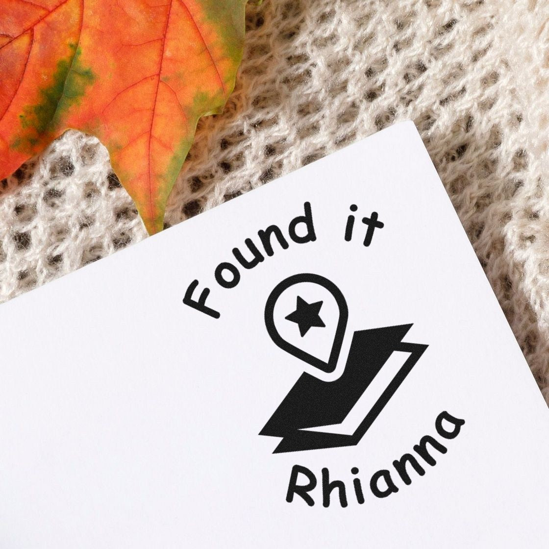 Self-Inking Geostar Power Discovery Geocaching Log Stamp - Engineer Seal Stamps