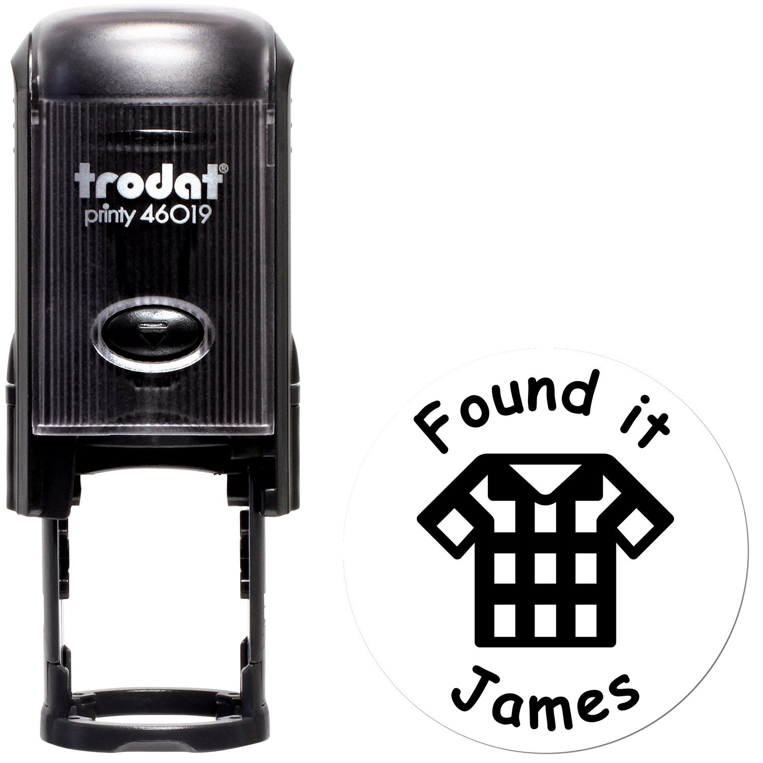 Self-Inking Cache Champion Geocaching Log Stamp - Engineer Seal Stamps