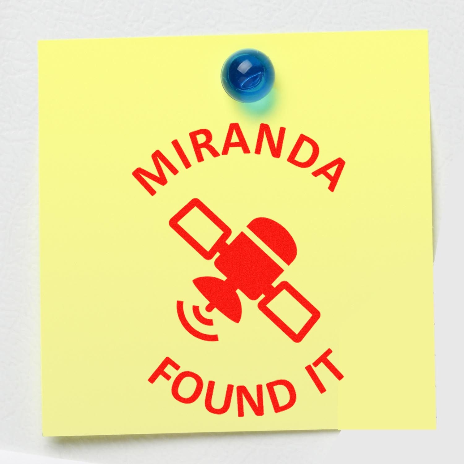 Self-Inking Geo Signal Discovery Geocaching Log Stamp - Engineer Seal Stamps