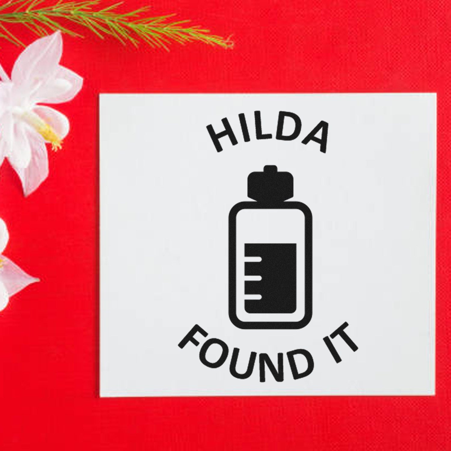 Self-Inking Cache Conqueror Geocaching Log Stamp - Engineer Seal Stamps