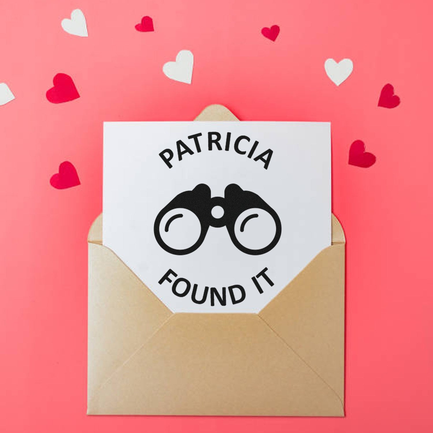 Self-Inking Geospy Success Geocaching Log Stamp - Engineer Seal Stamps