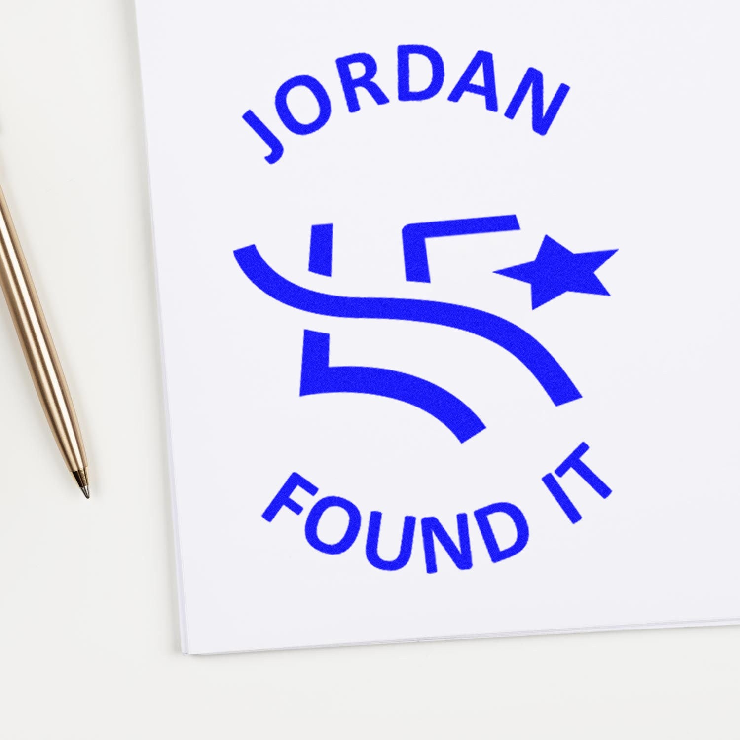 Self-Inking Geopath Discovery Geocaching Log Stamp - Engineer Seal Stamps