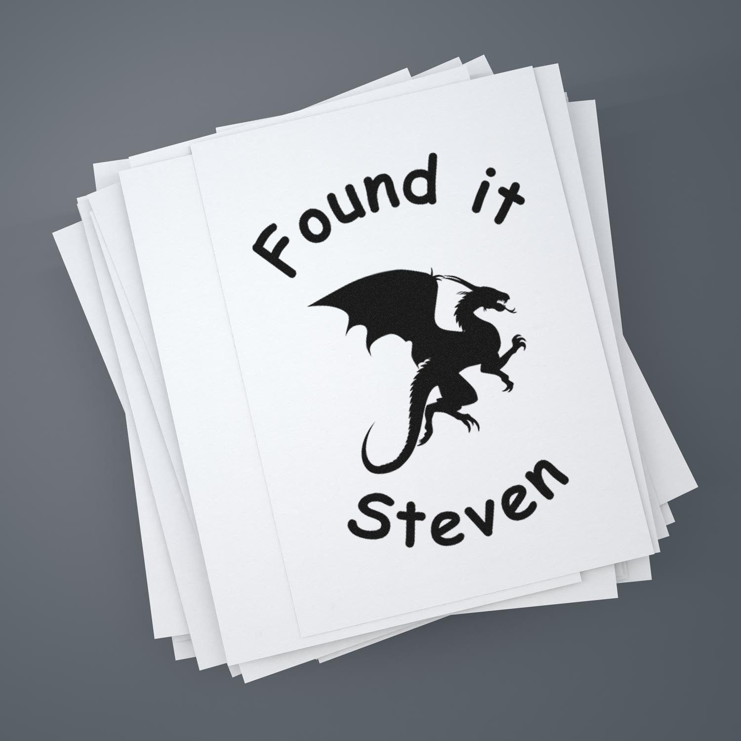 Self-Inking Dragon's Discovery Geocaching Log Stamp - Engineer Seal Stamps