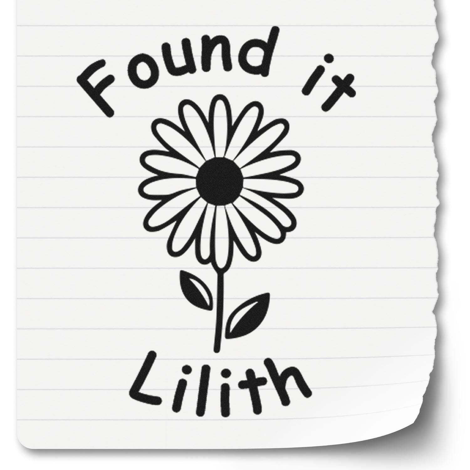 Self-Inking Geobloom Discovery Geocaching Log Stamp - Engineer Seal Stamps