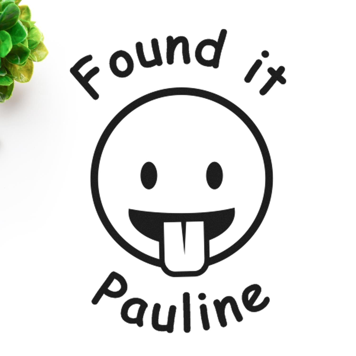 Wood Handle Cache Silly Geocache Stamp - Engineer Seal Stamps