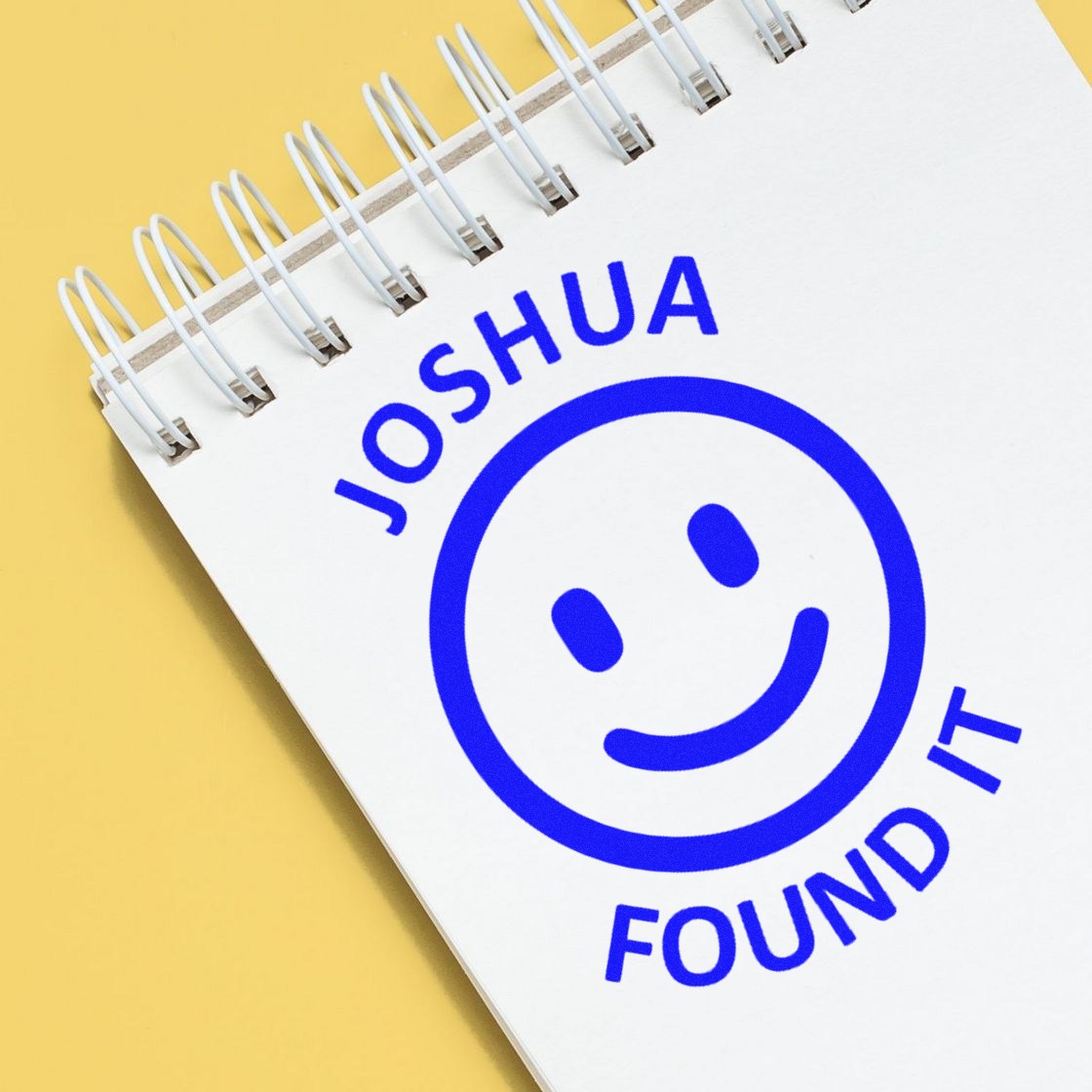 Self-Inking Smiley Cache Hunter Geocaching Log Stamp - Engineer Seal Stamps