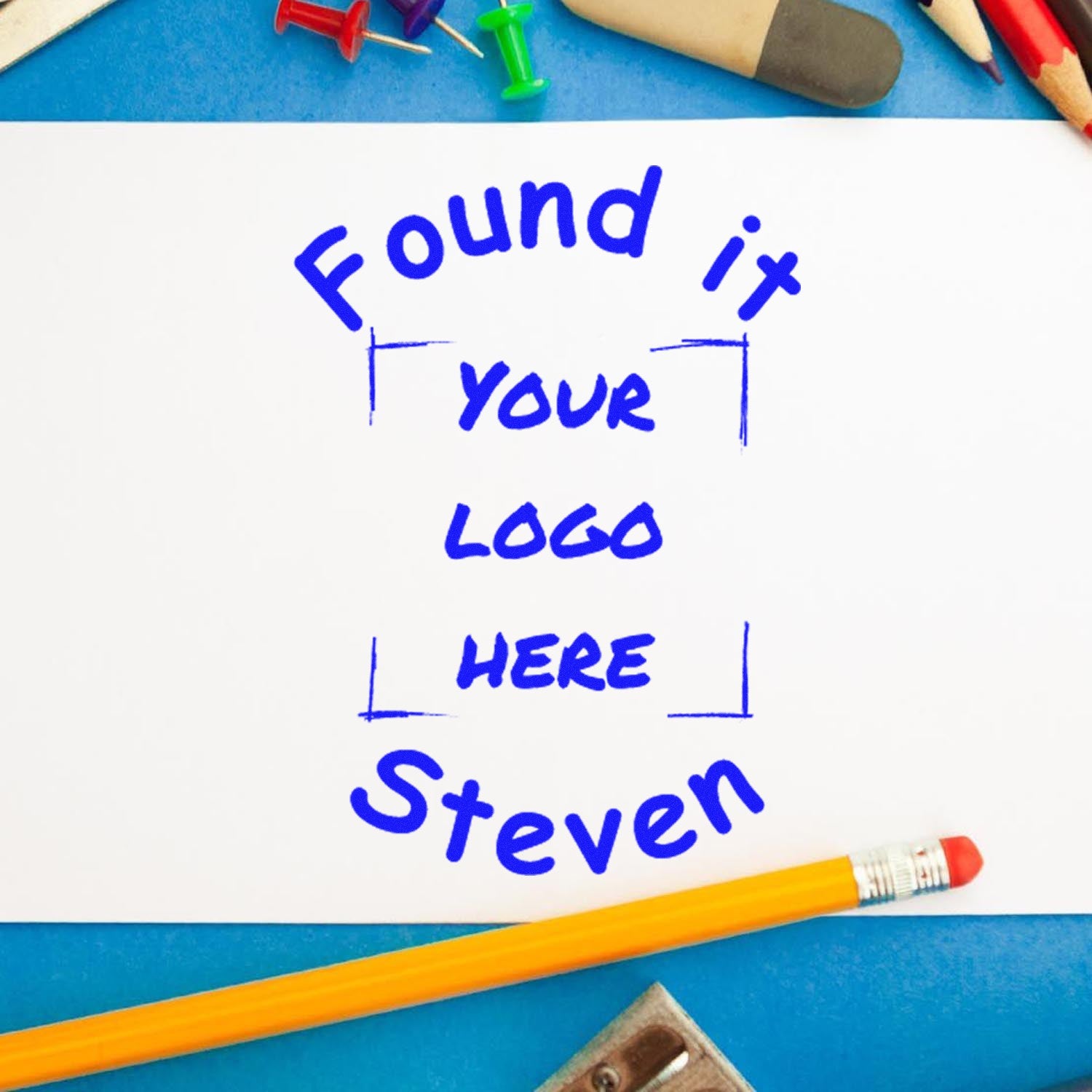 Self-Inking Cache Quest Complete Geocaching Log Stamp - Engineer Seal Stamps