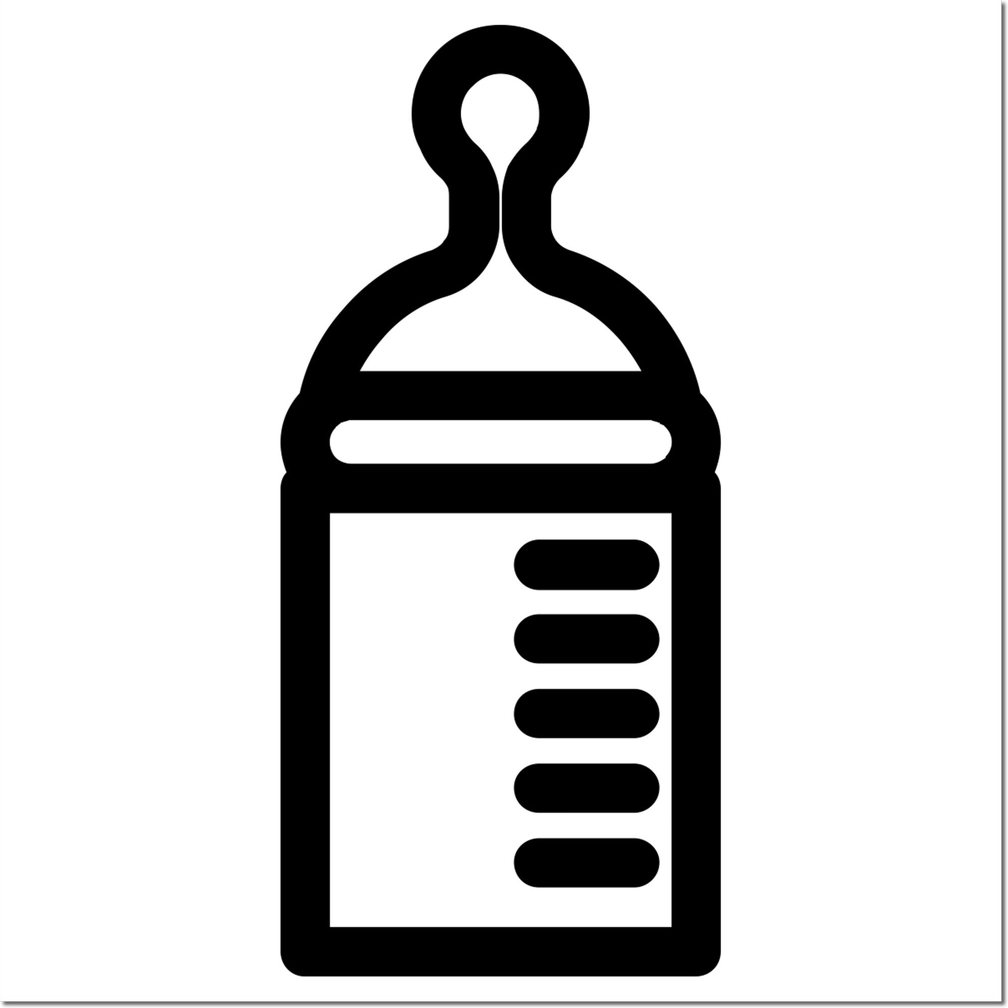 Black rubber loyalty stamp with a wooden handle, labeled "Bundle of Joy," from ESS for frequent buyer or loyalty programs.