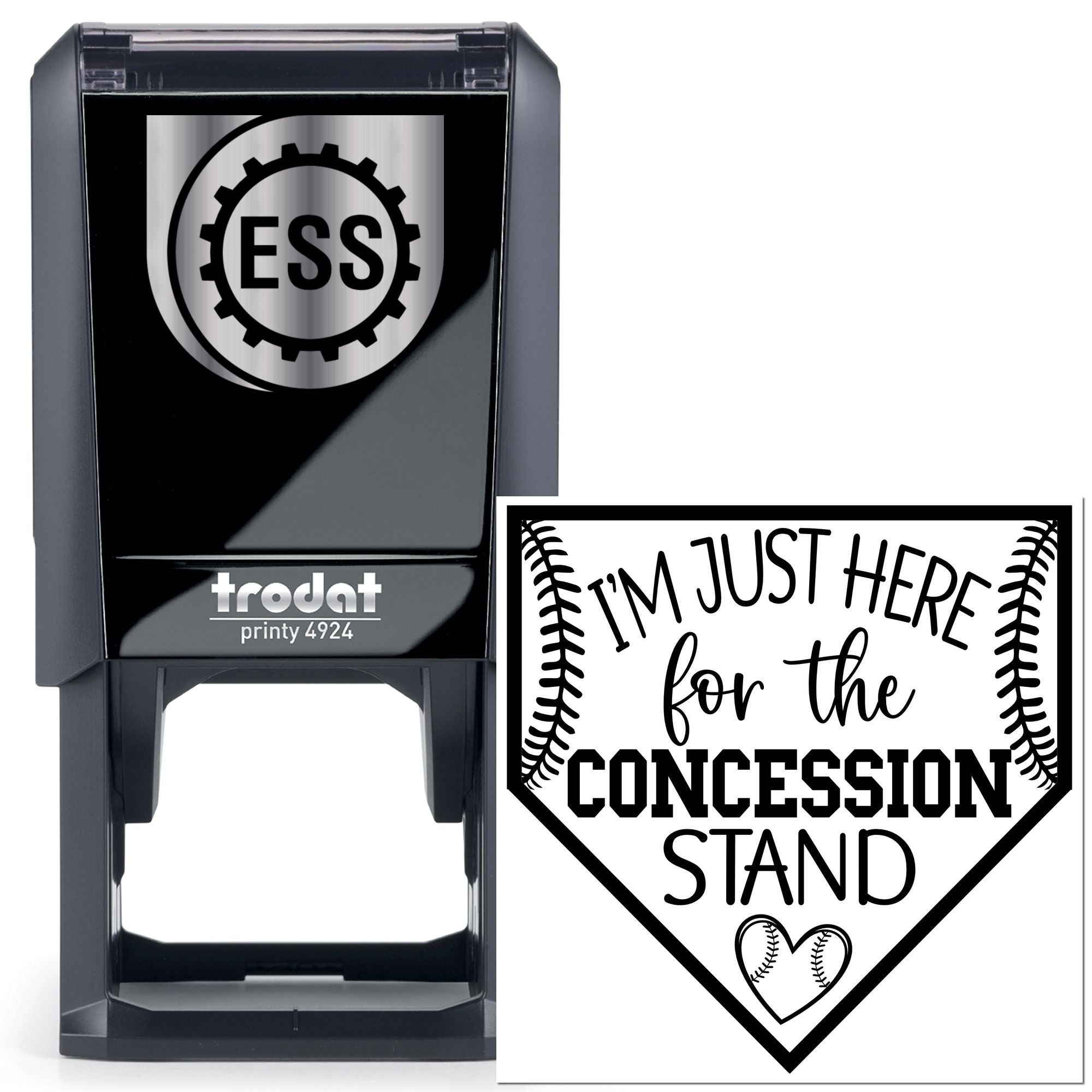 Self-Inking Concession Stand Card Stamp