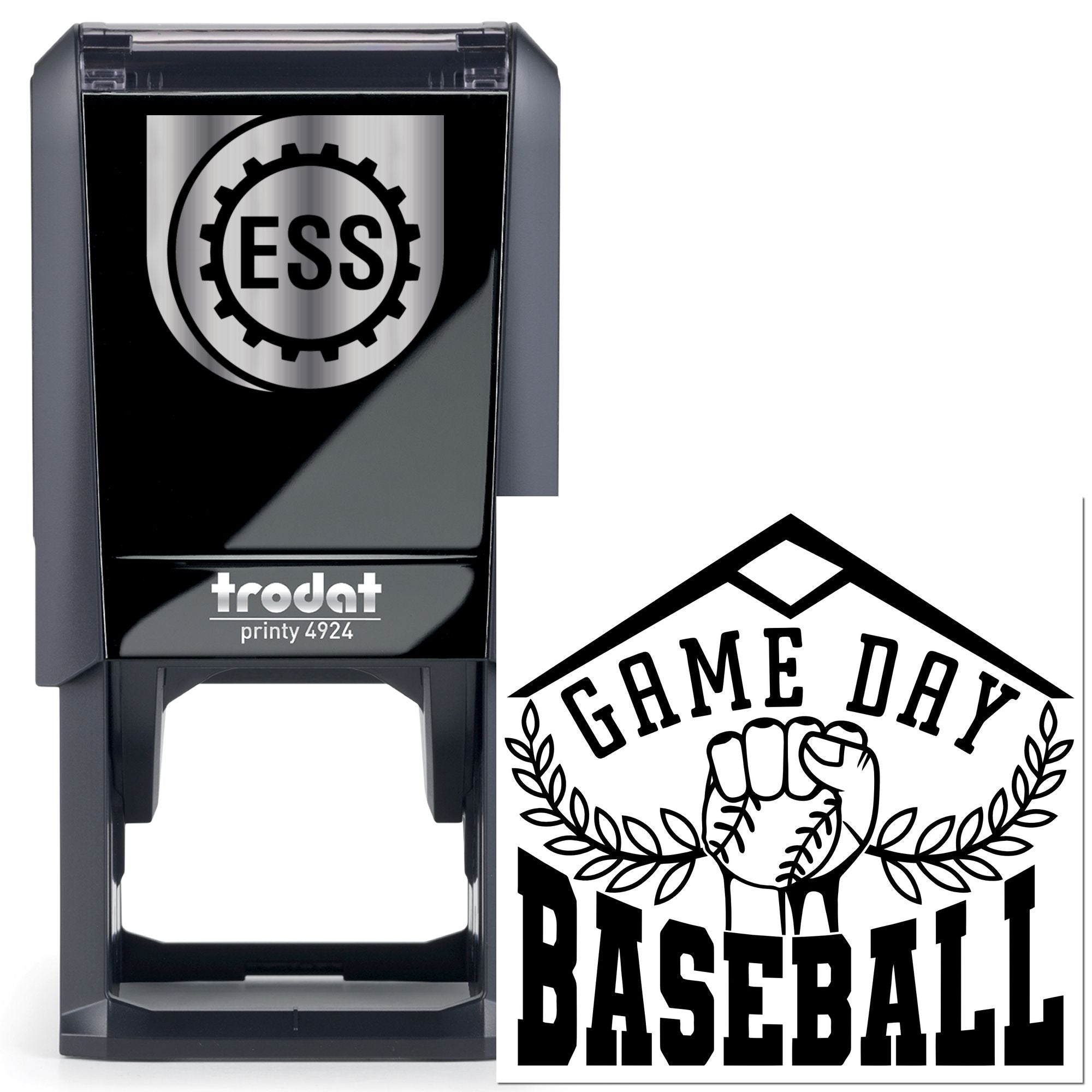 Self-Inking Game Day Card Making Stamp