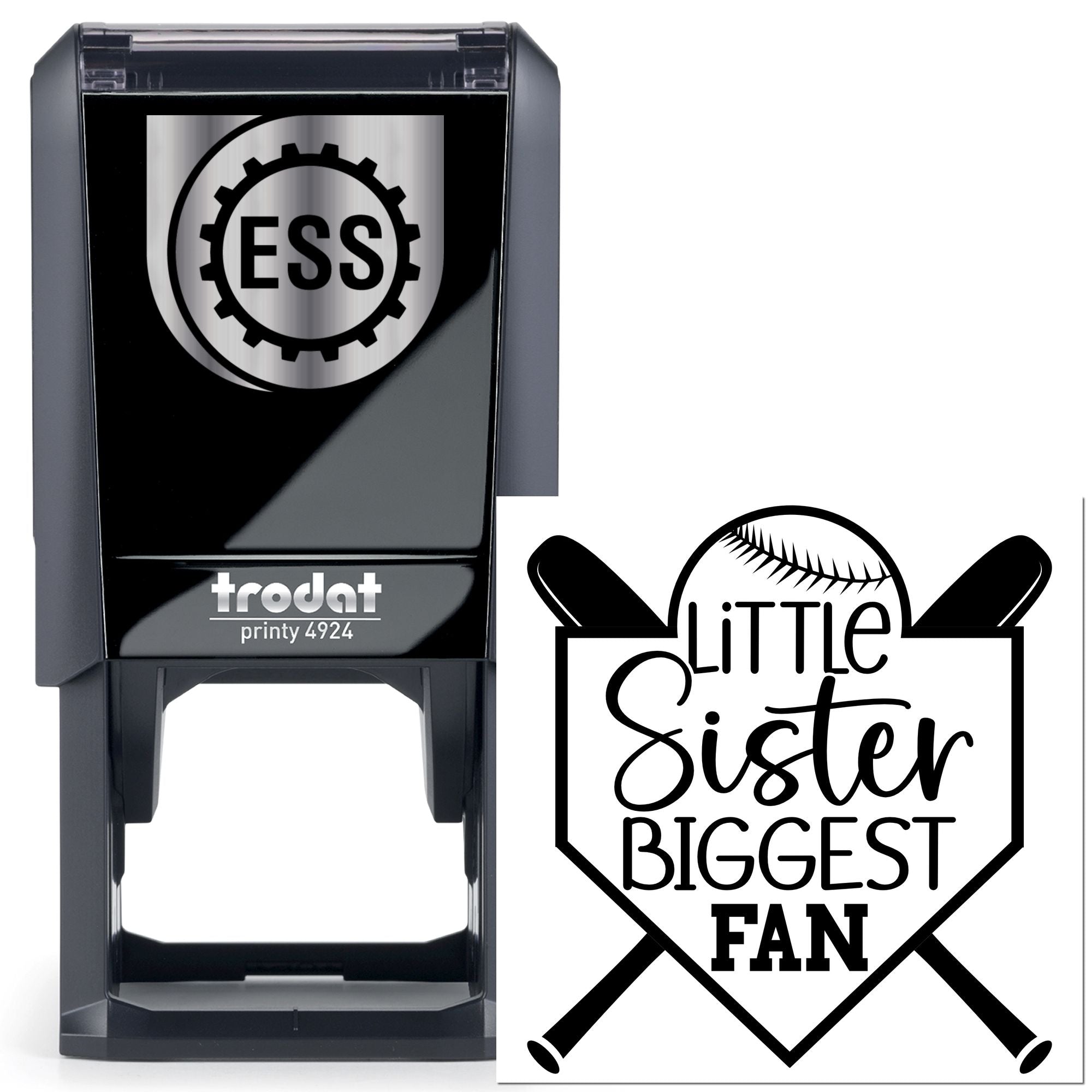 Self-Inking Little Sister Journaling Stamp