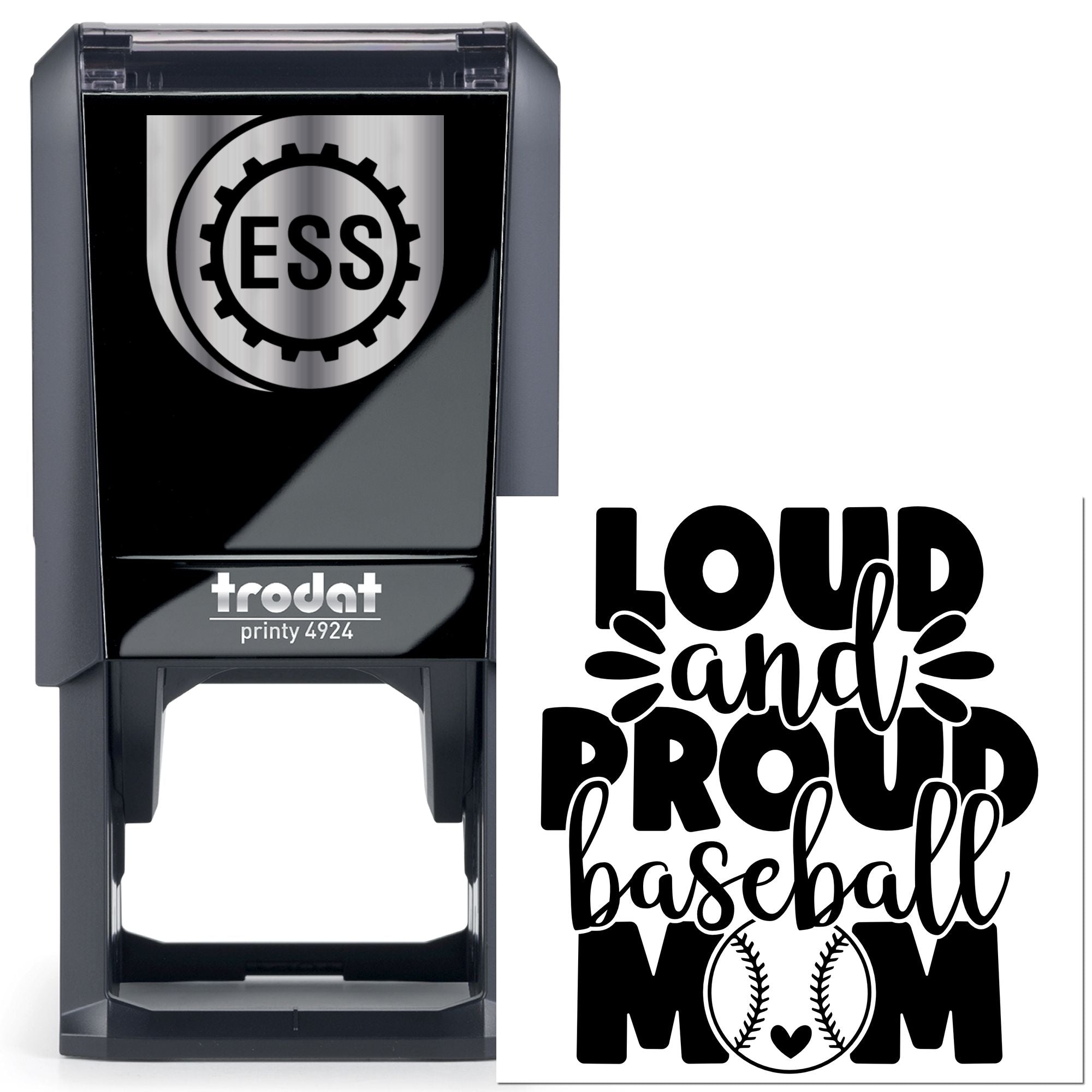Self-Inking Proud Mom Craft Stamp