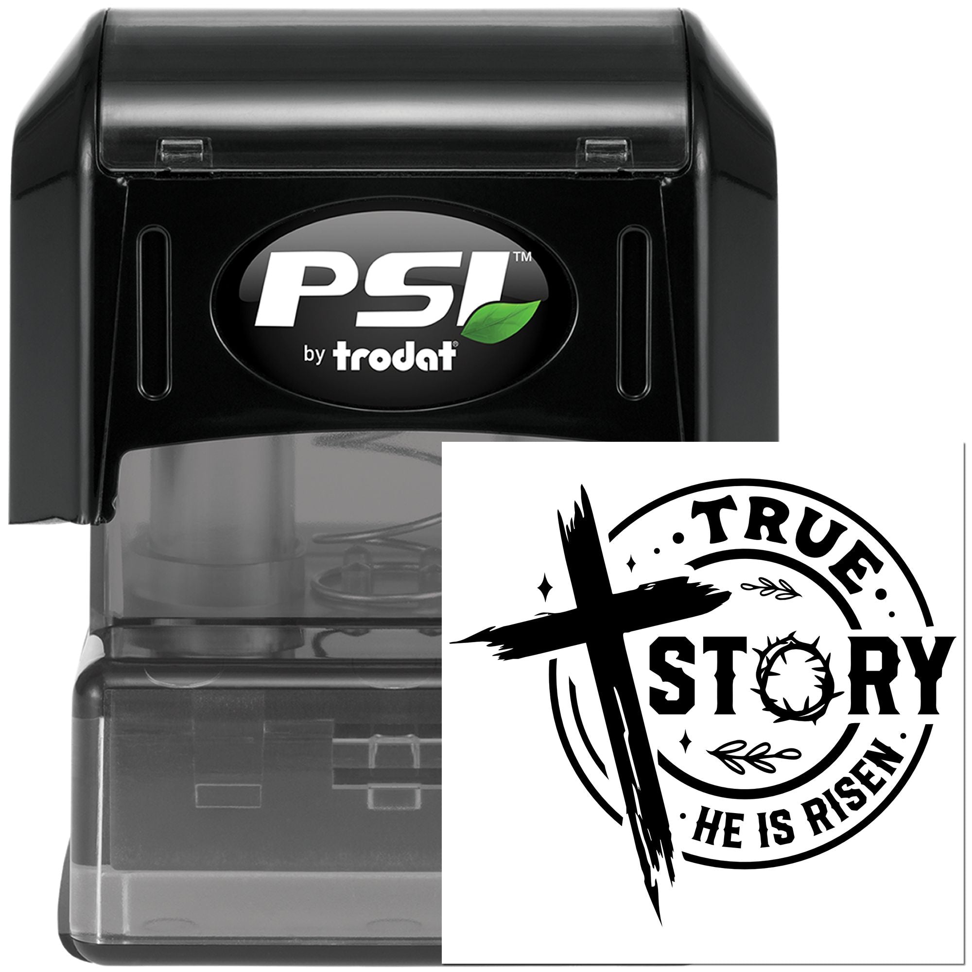 Pre-Inked True Story Resurrection Scrapbook Stamp