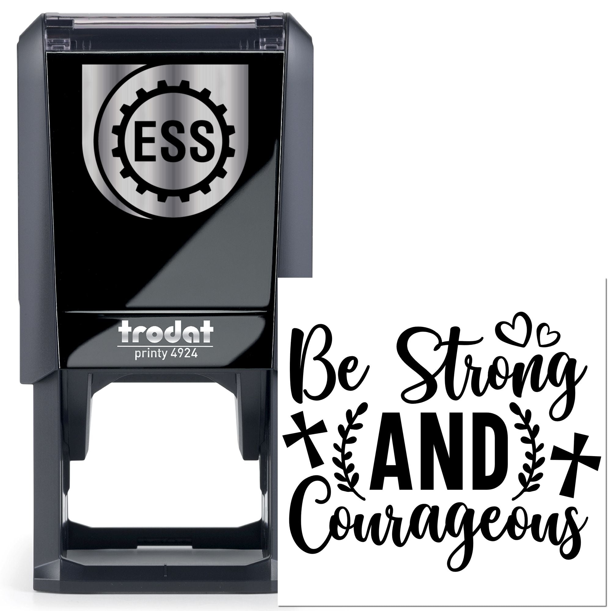 Self-Inking Inspirational Quote Paper Craft Stamp