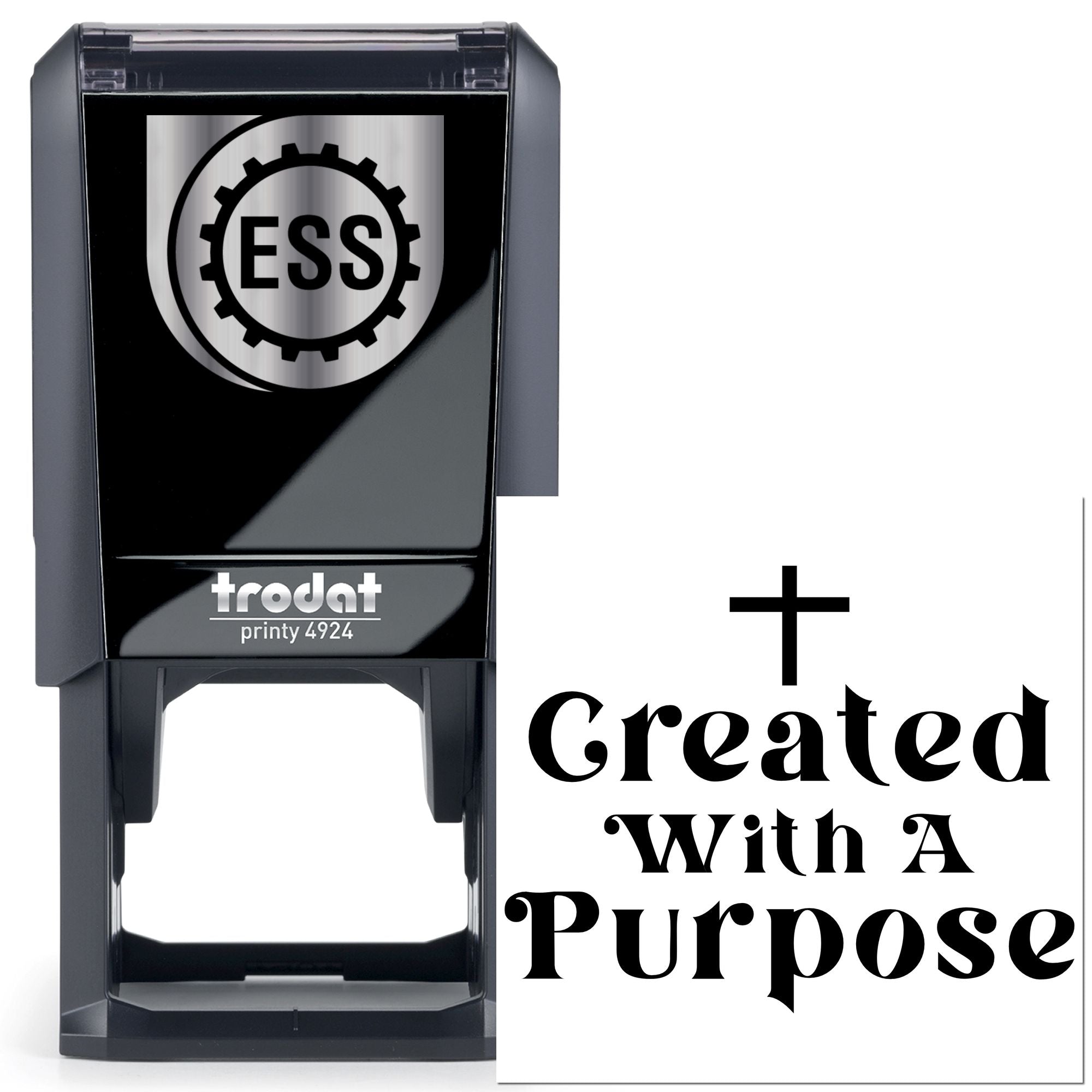 Self-Inking Purposeful Creation Cardmaking Stamp