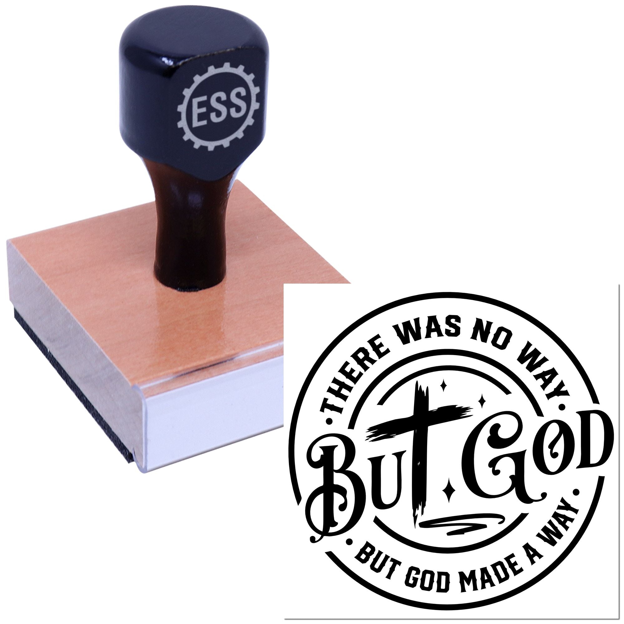 Miraculous Way Maker Scrapbooking Rubber Stamp