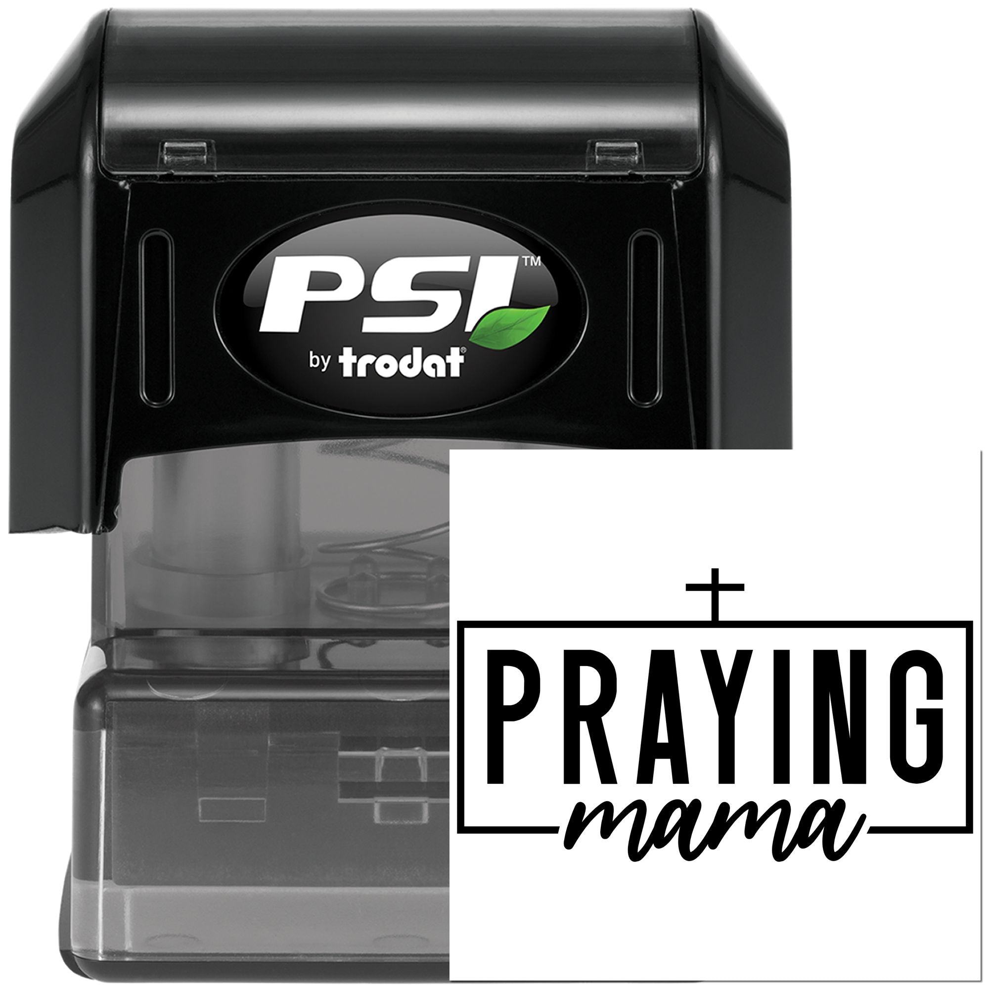 Pre-Inked Praying Mama Sign Handcraft Stamp